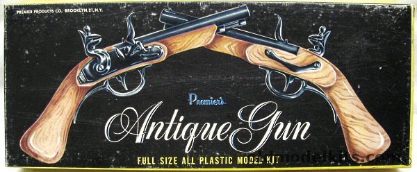 Premier 1/1 The Jean La Fitte  (LaFitte) Smooth-Bore Flintlock Pistol (Late 1700s) plastic model kit